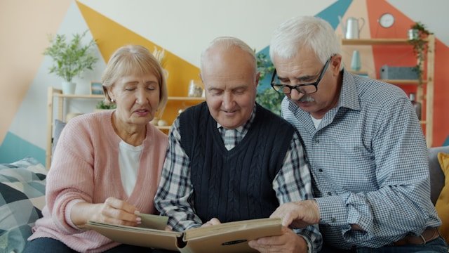 Family spending time together