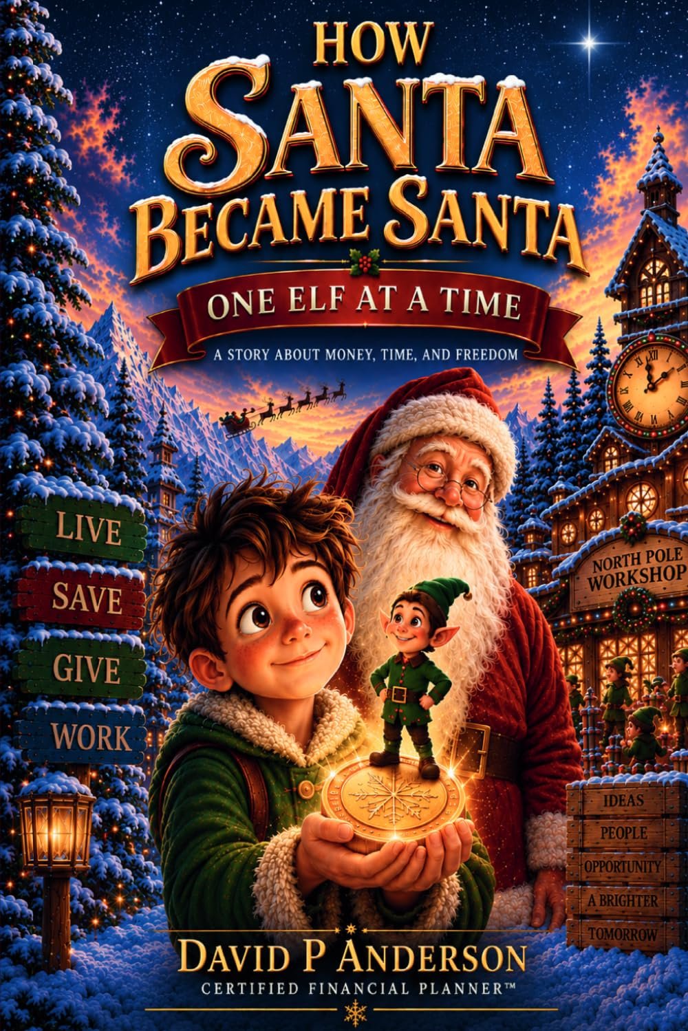 How Santa Became Santa: One Elf at a Time — The Abridged Version book cover
